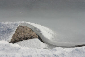 Researchers track boulders' influence on snow melt, watersheds using unique combination of methods