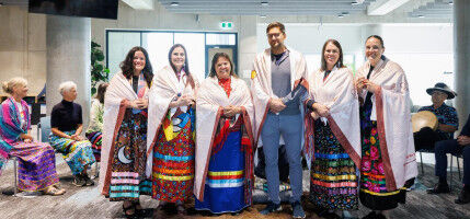Ceremony, familiar traditions welcome new UCalgary Indigenous scholars